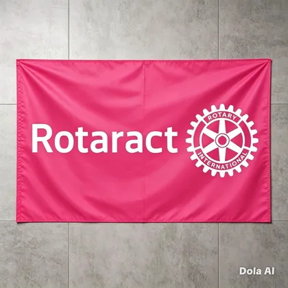 Foto socie e soci in un evento Rotaract